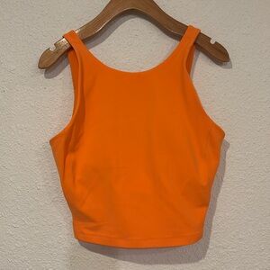 Lululemon Align High-Neck Tank Top Orange Soda Sz 10